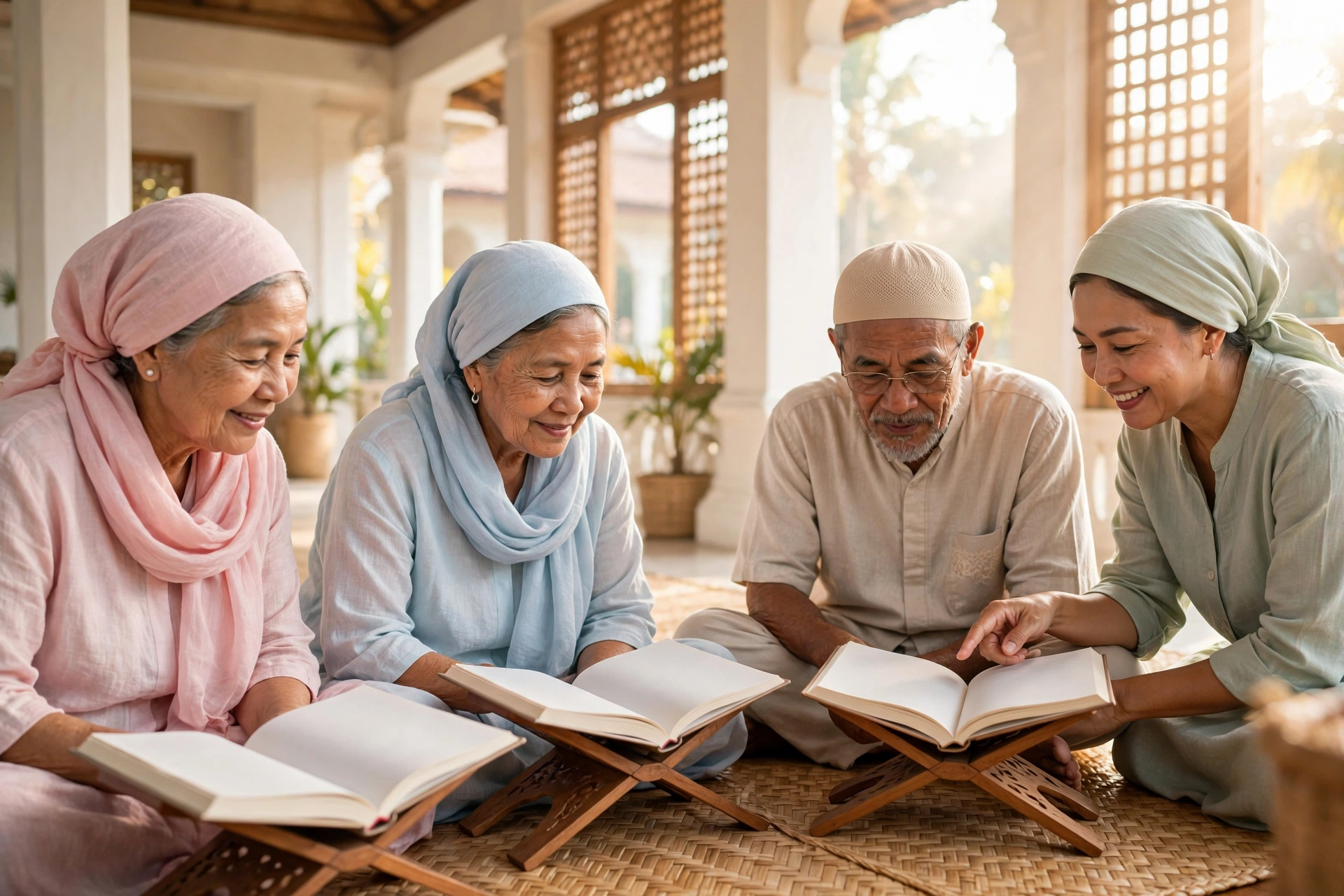 Lansia Belajar Al-Quran Kian Marak, dari Tolitoli hingga Yogyakarta