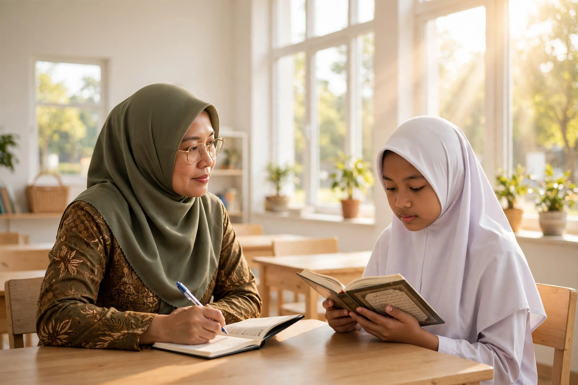 Setoran Hafalan Rutin Jadi Kunci Program Tahfidz di Sekolah dan Madrasah